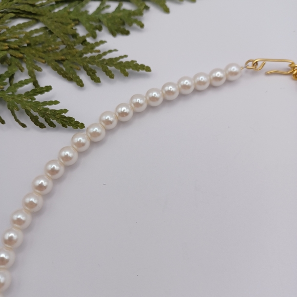 Vintage Napier Faux Pearl Necklace - Picture 5 of 11